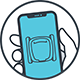 MyDolphin™ Plus Handy-App Symbol